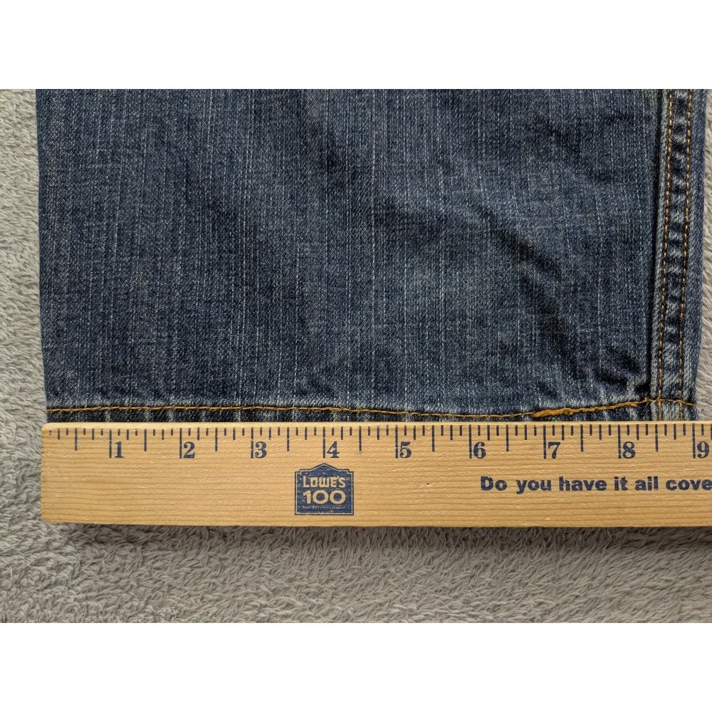 Levis 550 Relaxed Fit Tapered Leg Blue Denim Jeans Mens 46x30 Medium Wash